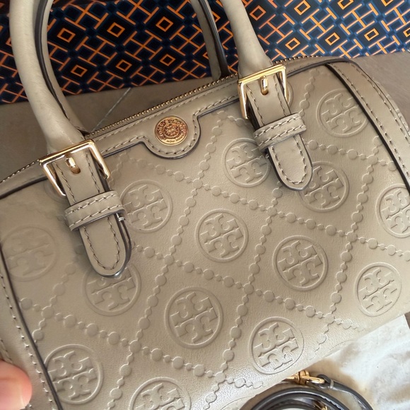 Tory Burch Light Gray Mini Bag cross body - Picture 7 of 11